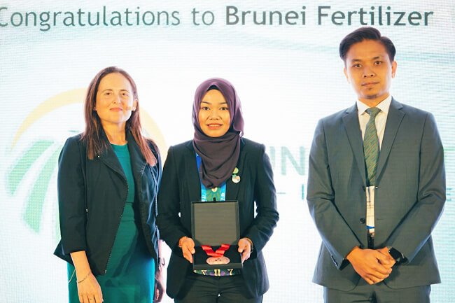 Brunei fertiliser earns industry excellence