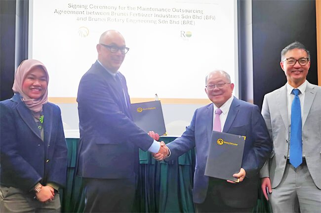 Industry leaders sign maintenance agreement